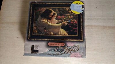 Greg Olson Precious In His Sight 500 Piece Puzzle Jesus Christ Child Garden NIB - Image 1 of 4
