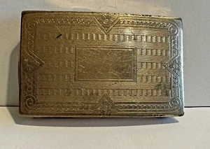 DE COLECCIÓN ORIGINAL LATÓN ELGIN HOLDEM HEBILLA CINTURÓN AÑOS 40 - Imagen 1 de 6