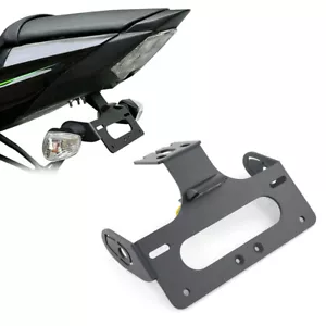 Soporte de placa de matrícula adecuado para Kawasaki Ninja ZX6R 09-18 ZX10r 08-10 - Imagen 1 de 10