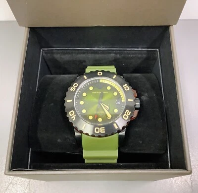 Emporio Armani Watch AR11540 Men's Green - Image 1 of 4