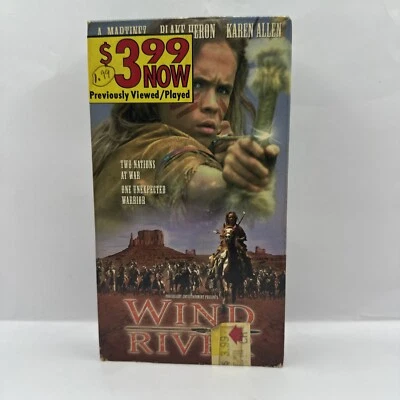 Wind River (VHS 2001) Blake Heron, Shoshone Indian Tribe True Story, Lions Gate  Foto 1 de 4