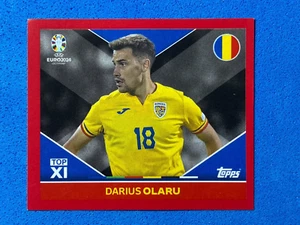 Topps Euro 2024 Swiss Edition Red Border ROM TOP2 Darius Olaru (Rumänien)🔴 - Bild 1 von 1
