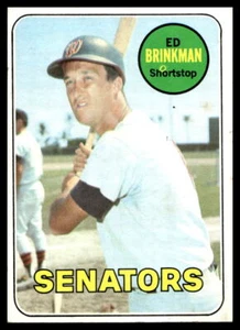 1969 Topps #153 Ed Brinkman Washington Senators NR-MINT - Picture 1 of 2