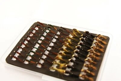 Diawl Bach & Hares Ear Nymph Flies Trout Nymphs You Choose Size & Free Fly Box - Image 1 of 4