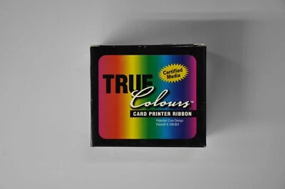 Zebra YMCKO TRUE COLOURS RIBBON, P310C, P420C, P520C, P720C 350 IMAGES 800015340 - Image 1 of 3