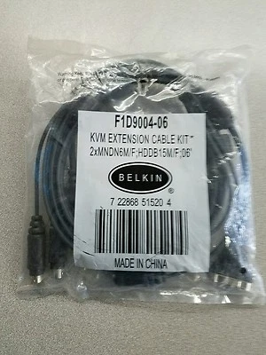 Belkin KVM Extension Cable Kit F1D9004-06 - Image 1 of 2