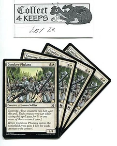 Magic Magic Magic The Gathering Modern Masters 2015: 4x Cónclave Falanx x4 Blanco Juego Sin Jugar - Imagen 1 de 1
