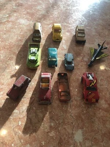 Lot Of 11 Matchbox Corgi, Matchbox And Wheaties Vintage Cars , Airplane , Trucks - Picture 1 of 12