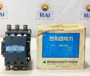 CONTATTORE MAGNETICO HYUNDAI HMC50W22 3 POLI 104-120V 50/60Hz SPEDIZIONE VELOCE GRATUITA - Foto 1 di 9