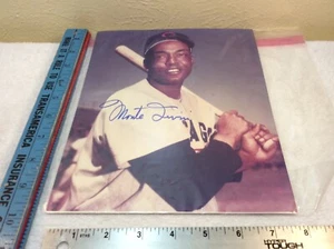 Monte Irvin Autographed 8 X 10 photo Chicago Cubs - Picture 1 of 1