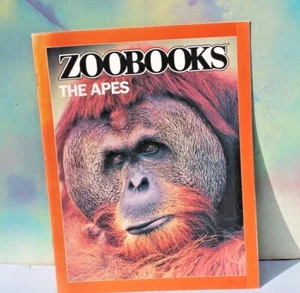 The Apes ZOO BOOKS Picture Educational Magazine FREE SHIP! - Picture 1 of 7