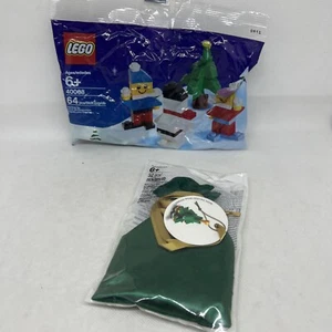 LEGO Polybag NAVIDAD VACACIONES EDIFICIO MUÑECO DE NIEVE #40008 Y ADORNO DE ÁRBOL #5003083 - Imagen 1 de 5