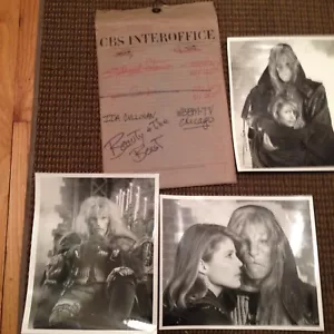 VINTAGE ORIGINAL CBS DISNEY DIE SCHÖNE UND DAS BIEST INTEROFFICE PROMO FOTOS LOT - Bild 1 von 9