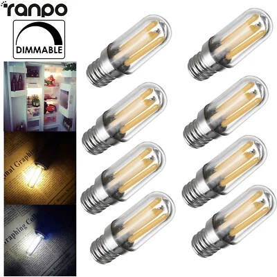 Dimmable Led Fridge Light Bulbs 1Watts E14 Bulb 110V 130V 220V 240V E12 3000K - Image 1 of 4