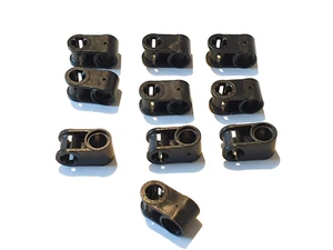 10x Lego Technic 1 x 2 Achs Pin Verbinder #6536 Schwarz (4) - Bild 1 von 1