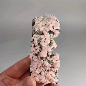 🔥Rhodochrosit, Pyrit, Sphalerit, Quarz, Davidkovo, Smolyan, Bulgarien🔥 - Bild 1 von 7