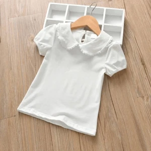 New girl’s white top 5-6 years - Picture 1 of 5