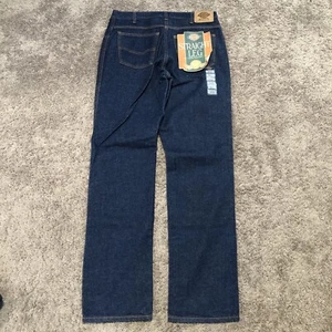 Vintage 90s Dickies Jeans Men’s Size 34x34 Straight Leg Deadstock Raw Blue NWT - Picture 1 of 12
