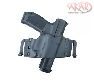 Akar Scorpion OWB Kydex Gun Holster W/Quick Belt Clips Fits H&K USP45 Pistols - Picture 1 of 5