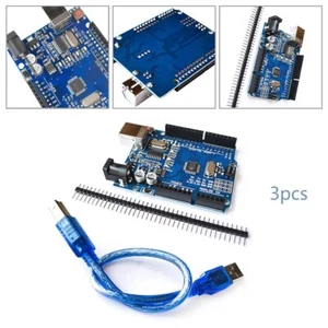 Für UNO R3 ATmega328 Arduino kompatibles Mikrocontroller Board m/USB Kabel Kit - Bild 1 von 11