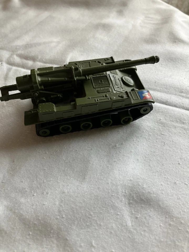 MATCHBOX Battle Kings K-107 - 1974 Howitzer 155mm Vintage - Immagine 1 di 4
