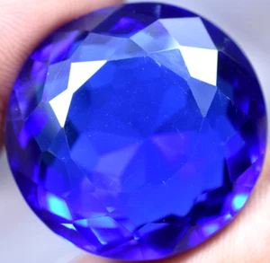 Lab Created 67.75 Ct Violet Blue Tanzanite GGL Certified  AAA+ Gemstone - Picture 1 of 7