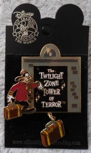 Disney Pin WDW 2002 Goofy Tower of Terror Dangle Pin - Picture 1 of 2