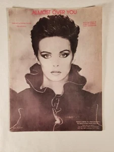 Almost Over You sheet music Sheena Easton Kimball Richardson EMI 1983 - Picture 1 of 9