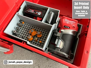 Insert for M18 Compact Router and Packout Tool Box Drawer  (Insert Only) - Picture 1 of 7