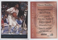 1999 Press Pass SE Auto Blue /500 Venson Hamilton Rookie Auto RC