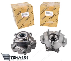 Genuine OEM Rear Bearing & Hub set of 2 for Lexus Toyota 42410-42040 4241042040 - Picture 1 of 8