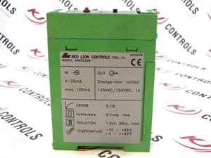 Controles Red Lion - AIMR5306 - Alimentado por bucle - Módulo de riel DIN de alarma analógica - Imagen 1 de 6