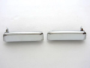 for NISSAN NAVARA D21 HARDBODY UTE PICKUP CHROME OUTSIDE DOOR HANDLE OUTER - Picture 1 of 2