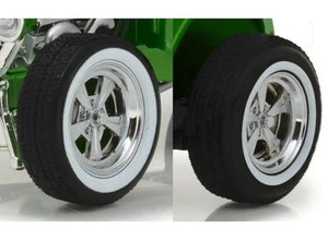 Pneumatici E Cerchioni Set Personalizzato Hot Rod 5-Spoke Cromo (4 Pezzo) per 1: - Imagen 1 de 4