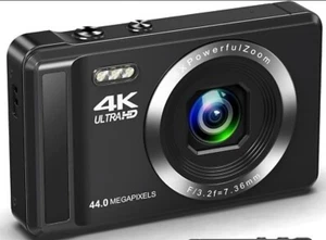 Digital Camera 4K UHD Vlogging Camera 44MP Autofocus Compact Camera .........118 - Picture 1 of 7