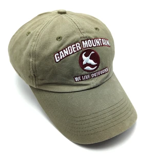 GANDER MOUNTAIN hat green adjustable cotton cap - Picture 1 of 10