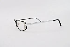 BEBE Low Rise PEPPERMINT PATTIE Black / White Eyeglasses Frame - Picture 1 of 8