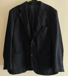 Chaqueta de traje de lana Ing Loro Piana Tasmanian Super 130's para hombre, Canovas Club talla L - Imagen 1 de 16