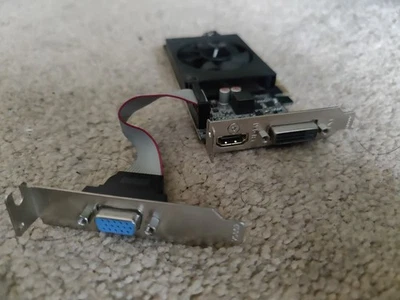 Gigabyte GeForce GT710 2GB HDMI VGA DVI GV-N710D3-2GL Video Graphics Card - Image 1 of 4