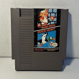 Nintendo Super Mario Bros. / Duck Hunt Compilation Platformer NES Game Cartridge