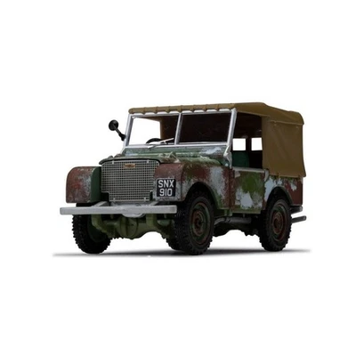 Corgi Vanguards 1:43 Land Rover Series I 80" - Light Green (Weathered) Model Car - Image 1 of 4