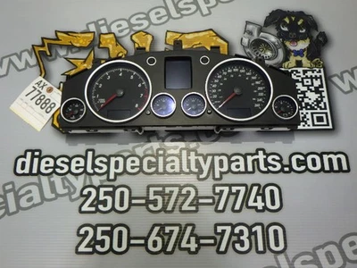 Volkswagen Touareg 2007 2008 3,6 L V6 automático AWD calibre clúster 7L6920871L OEM Foto 1 de 4