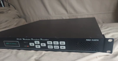 Sencore ATLAS MRD-3187A Modular Receiver Decoder, two Modules: Serial TS & Video - Image 1 of 4