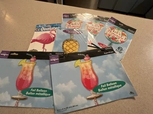 LOT 7 46 “Flaming Balloon, -2 Anagram 41 “ Fruity Drink-3 Flamingos-1 Pineapple - Picture 1 of 5