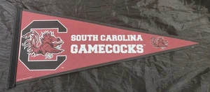 SOUTH CAROLINA GAMECOCKS PREMIUM QUALITY PENNANT 12"X30" BANNER NCAA LICENSED - Picture 1 of 3
