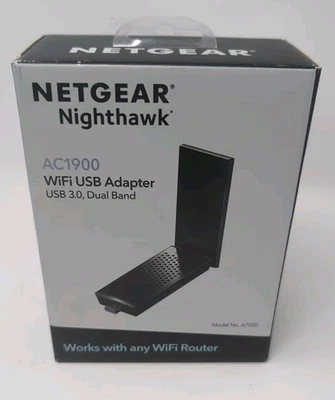 Netgear A7000 – Nighthawk AC1900 WiFi USB Adapter – USB 3.0, Dual Band - OpenBox - Image 1 of 4