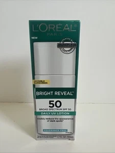 L'Oreal Bright Reveal•Broad Spectrum•Daily UV Lotion•SPF 50 - 1.7 floz Exp 10/25 - Picture 1 of 2