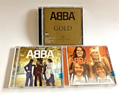 Abba CD Lot: Icon & Classic Abba NEW Sealed + Abba Gold Greatest Hits VGC. - Image 1 of 4