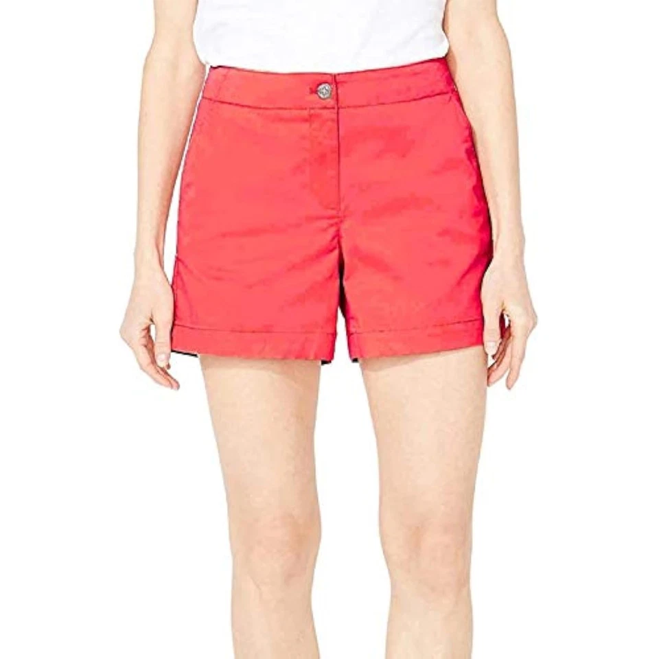 Nautica Melonberry Coral Shorts Size 14 Womens