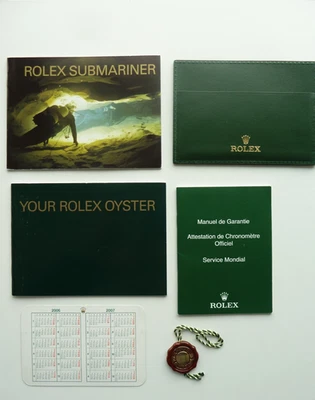 Rolex Submariner Booklet set 6 pezzi - inglese del 1.2006 - - Immagine 1 di 4